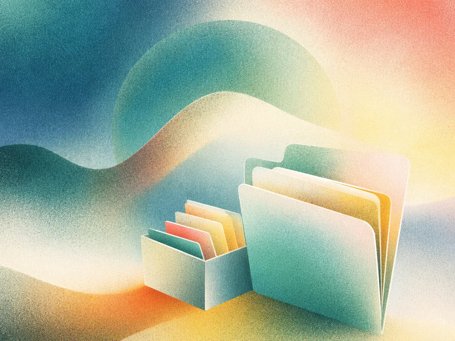 How to Organize Client Files as a Freelancer on Mac abstract blog thumbnail