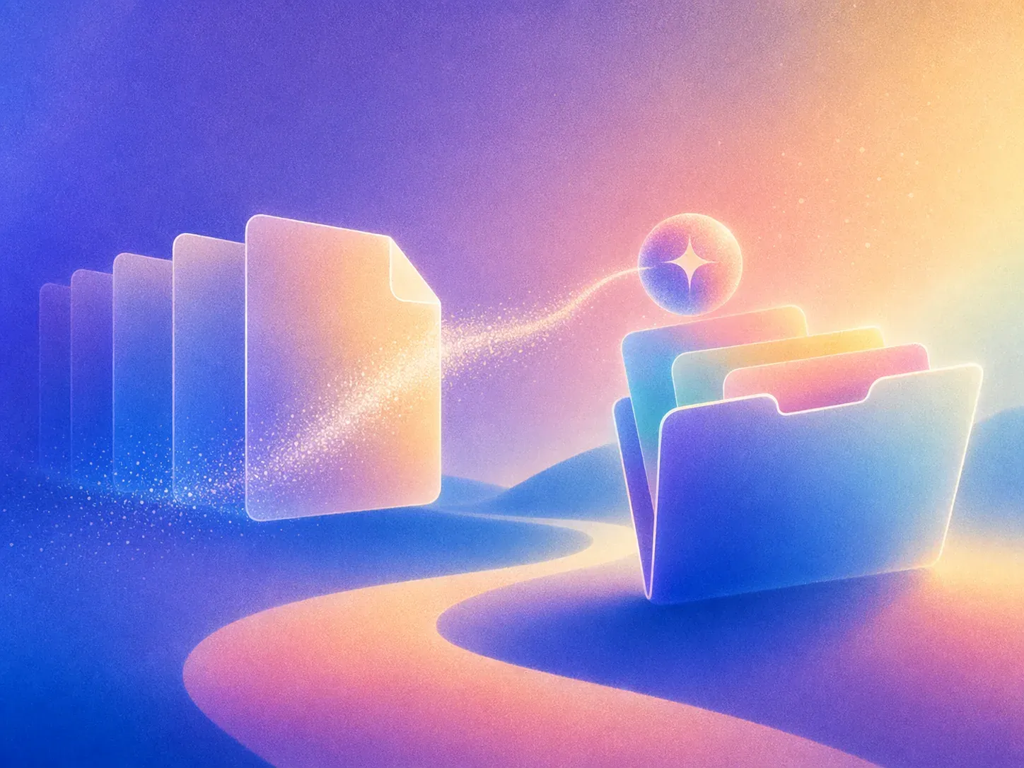 How to Rename Files with AI: Step-by-Step Guide abstract blog thumbnail